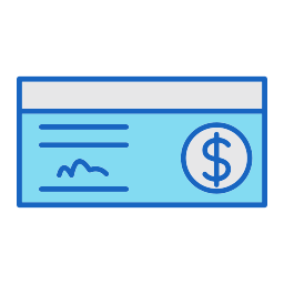 Cheque icon