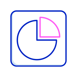 diagramme circulaire Icône