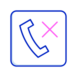 No call icon