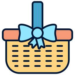 Gift basket icon