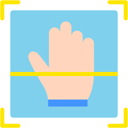 Palm scanner icon