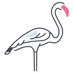 flamingo icoon