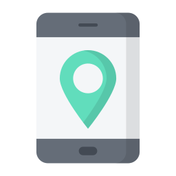 Mobile map icon