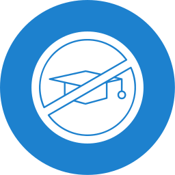 No education icon