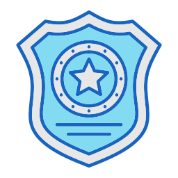 Police badge icon