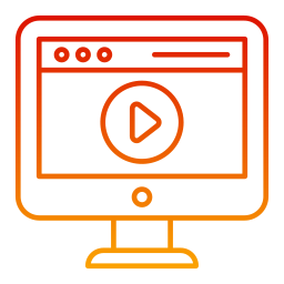 Video lesson icon