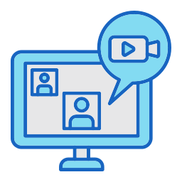 Video calling icon