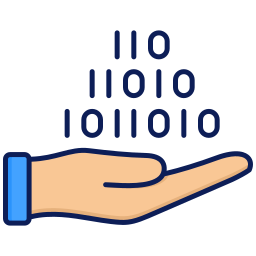 Binary code icon