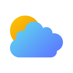 Cloudy night icon