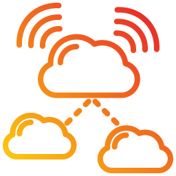 cloud service Icône