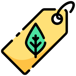 Eco tag icon