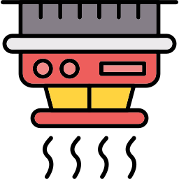 Smoke detector icon