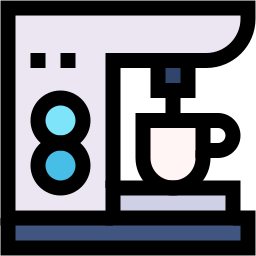 Coffee machine icon