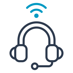 Wireless headphones icon