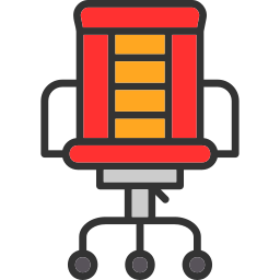 Office chair icon