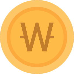 Won sign icon