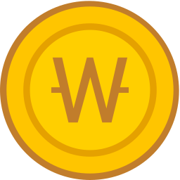 Won sign icon