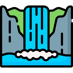 Waterfall icon