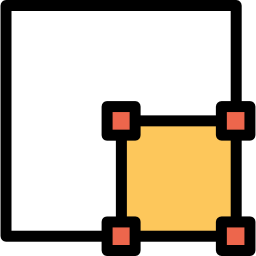 alignement droit Icône