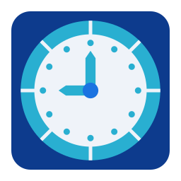 Wall clock icon