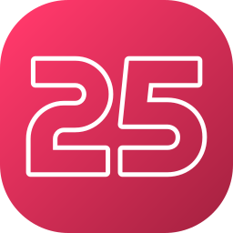 25 Ícone