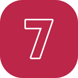 Number 7 icon