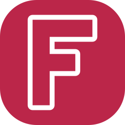 Letter f icon