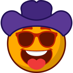 Hat and glasses icon