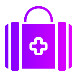 First aid kit icon