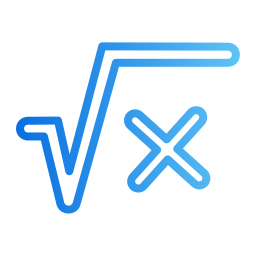 Square root icon