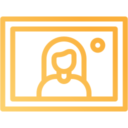 Photo frame icon