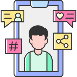 Social media campaign icon