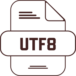 utf8 Icône