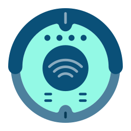 Robot vacuum icon