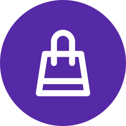 Shopping bag icon