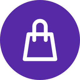 Shopping bag icon