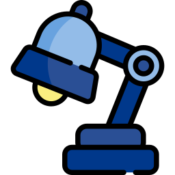 Table lamp icon