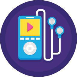 Mp4 player icon