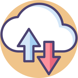 Cloud computing icon