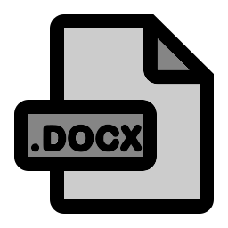 Формат файла docx иконка