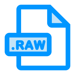 raw-bestandsindeling icoon