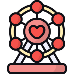 Ferris wheel icon