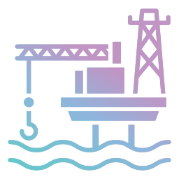 Oil platform icon