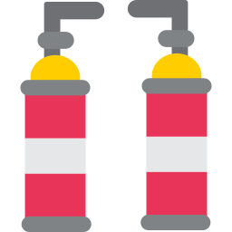 pistola per schiuma icona