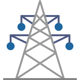 elektrischer turm icon