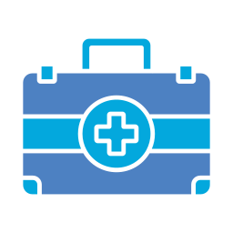 First aid kit icon