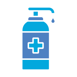 Hand sanitizer icon