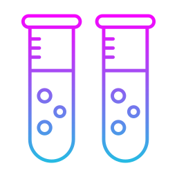 Test tubes icon