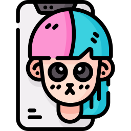 Panda face icon