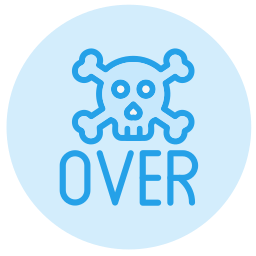 Game over icon